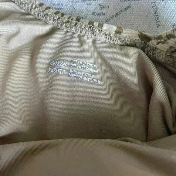 Aerie Cheeky One Piece One Strap Textured Swimsuit Size XXS - Picture 5 of 9